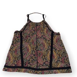 Lucky Brand Women’s Size S Paisley Printed Top